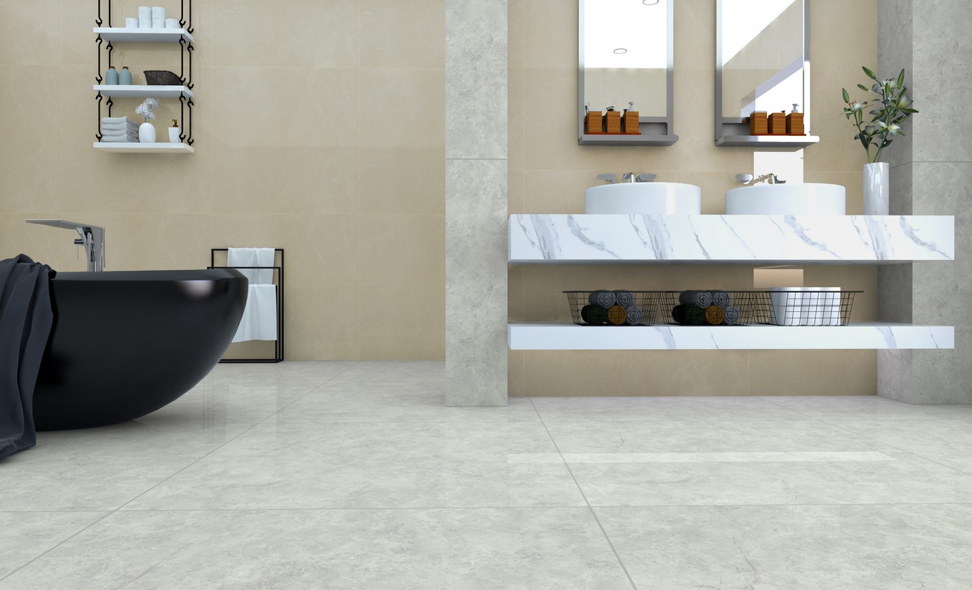 5 Rekomendasi Lantai Kamar Mandi Anti Licin dan Elegan